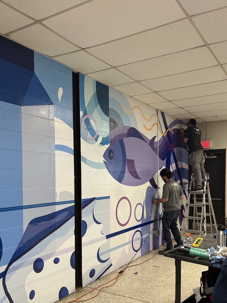 Assumption Cafeteria Wall 1